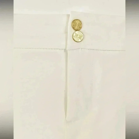 EUC! Lilly Pulitzer Luxletic Sybil cream stretch skort w/ pockets, sz 12 - Picture 4 of 8